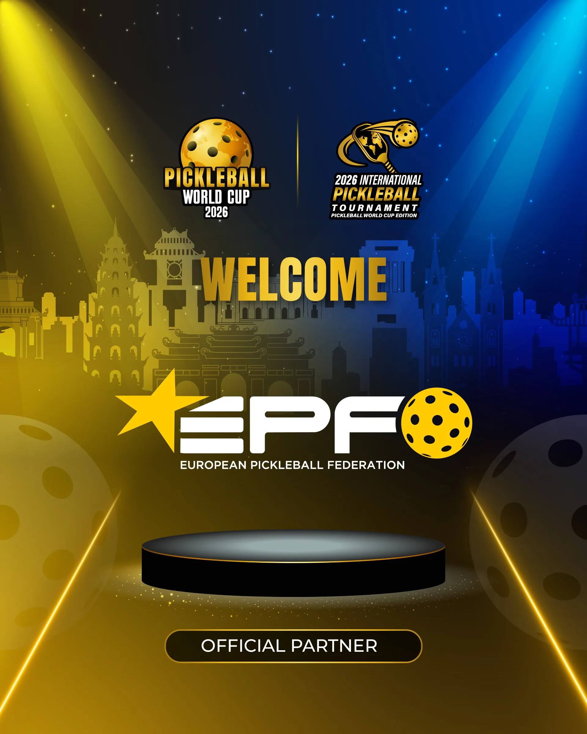 La Pickleball World Cup accueille l’EPF dans son projet européen